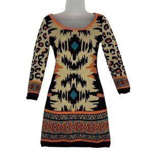 Flying Tomato Ancient Legends Sweater Dress Sz S
